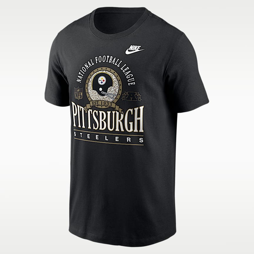 Pittsburgh Steelers Long Pass Men's Nike NFL T-Shirt. Nike.com